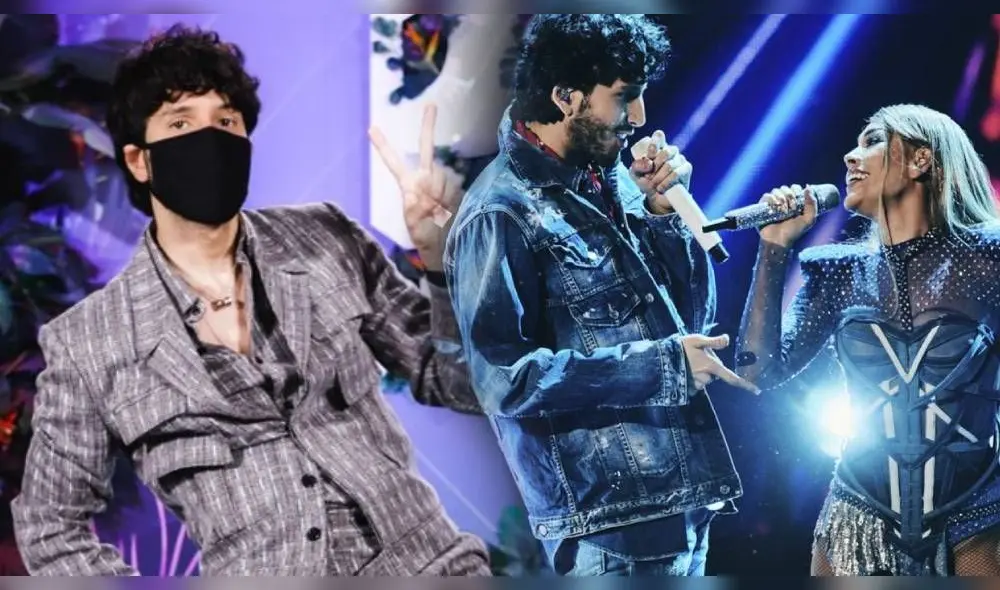 Sebastián Yatra también se volvió tendencia, pero no por su labor como conductor del evento. | Foto: Univisión