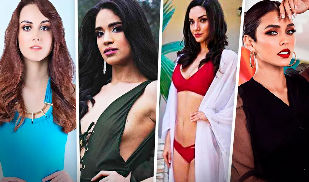 Concursantes de todas partes del Perú se enfrentan para la corona de Miss Perú 2020. (Foto: Composición de fotos Instagram) Concursantes de todas partes del Perú se enfrentan para la corona de Miss Perú 2020. (Foto: Composición de fotos Instagram)