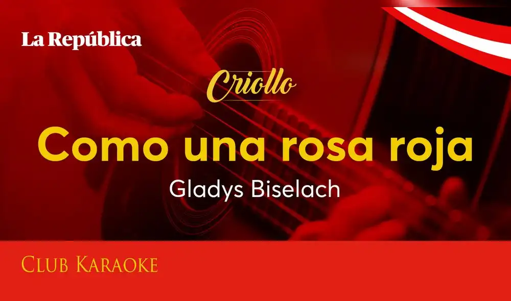 Como una rosa roja, canción de Gladys Biselach