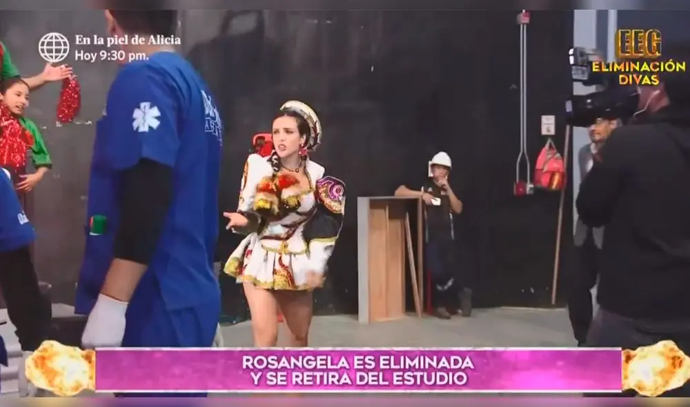 Rosángela Espinoza hace desplante al jurado de “Divas” por su decisión [VIDEO]  