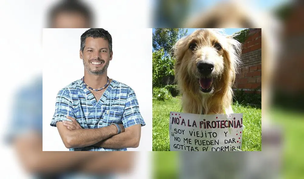 Pancho Cavero lanza sensible video para hacer un alto a la pirotecnia