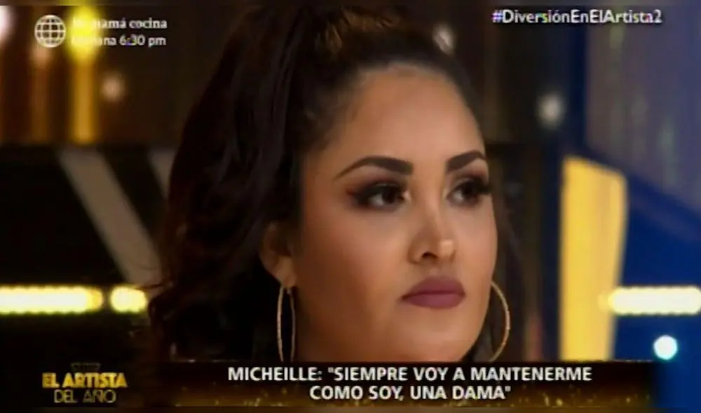 Michelle Soifer en "El artista del año".
