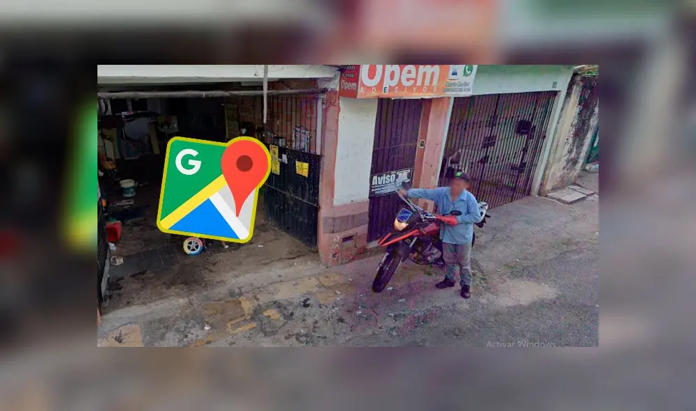 Desliza las imágenes para ver la cautivadora escena que logró registrar un joven en un barrio de Brasil. Foto: Google Maps