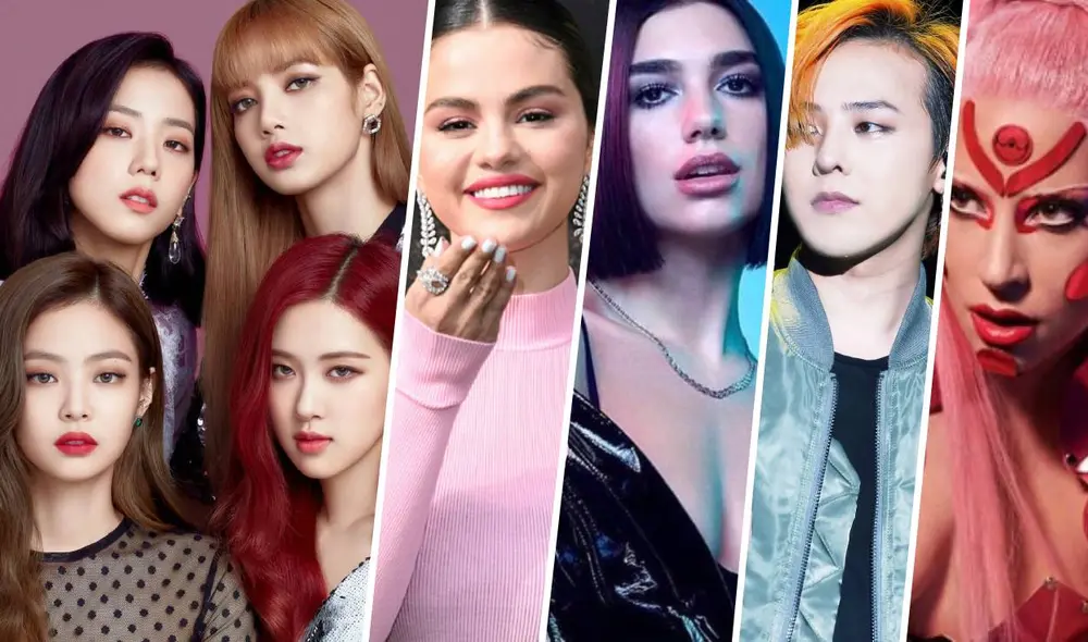 BLACKPINK, colaboraciones, Selena Gomez, Dua Lipa, GD, Lady Gaga, G-DRAGON