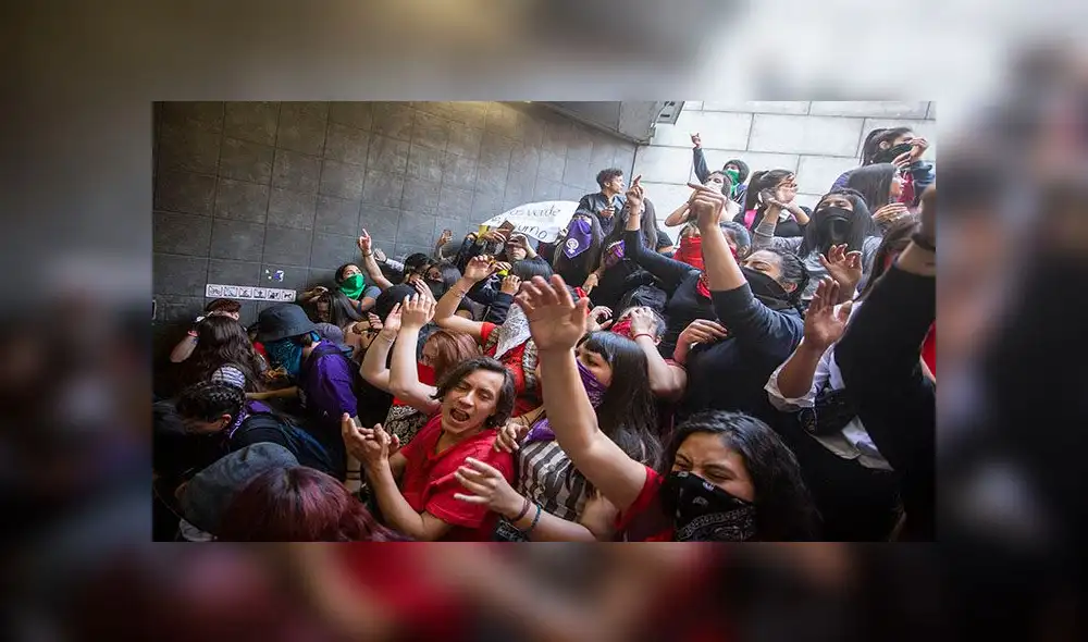 Protestas en Metro Santiago