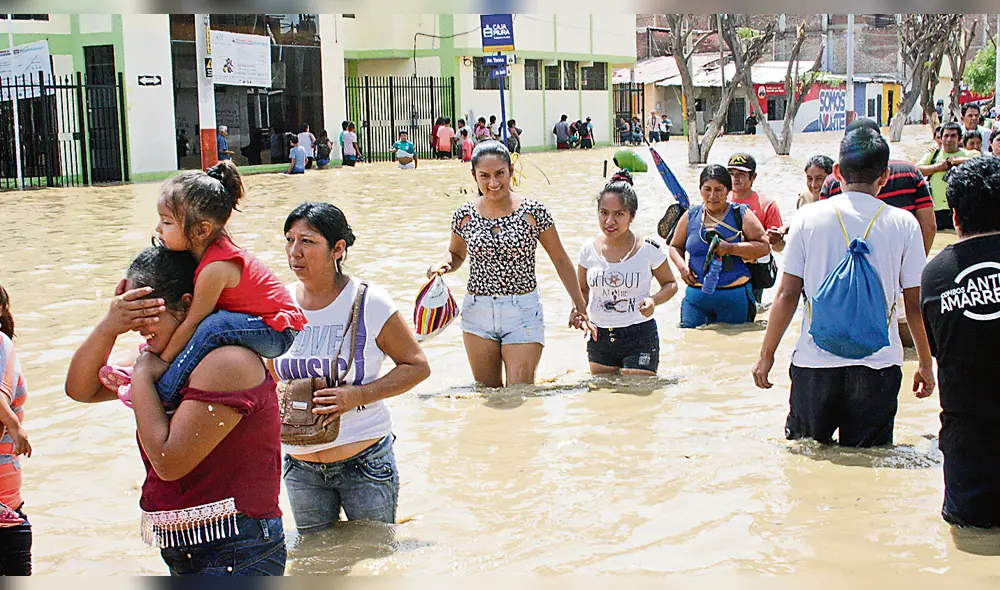 Inquietud. Pobladores no quieren que se repita la inundación del 27 de marzo. Exigen que se acelere la ejecución de obras. Inquietud. Pobladores no quieren que se repita la inundación del 27 de marzo. Exigen que se acelere la ejecución de obras.