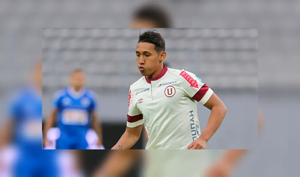 Universitario pediría a Colo Colo un monto del pase de Christofer Gonzales a Cristal