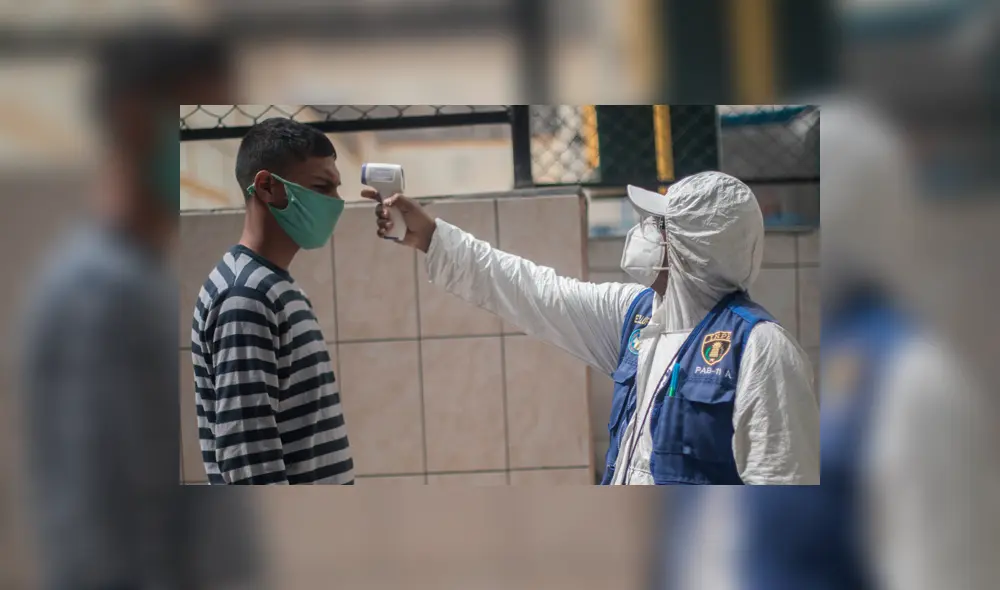 Voluntarios de Lurigancho ha sido equipado con aspersores, mamelucos y hasta equipos médicos como oxímetros para convertirse en el ’Comando COVID-19′. (Foto: Aldair Mejía)
