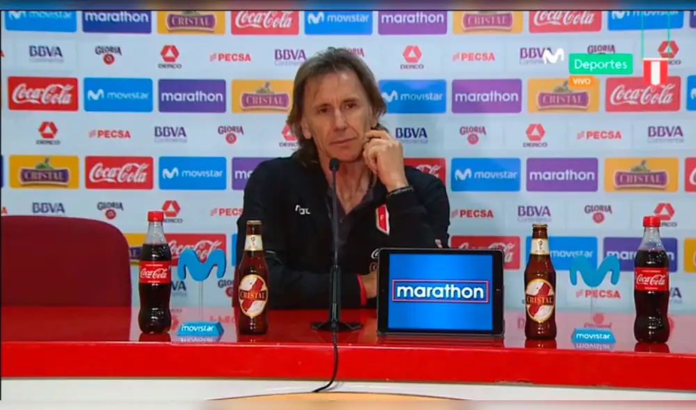 Ricardo Gareca sobre Benavente: "Buscamos profundidad con él y no lo conseguimos" [VIDEO]