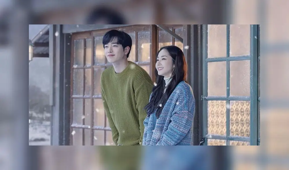 Seo Kang Joon y Park Min Young en I’ll Go to You When the Weather Is Nice.