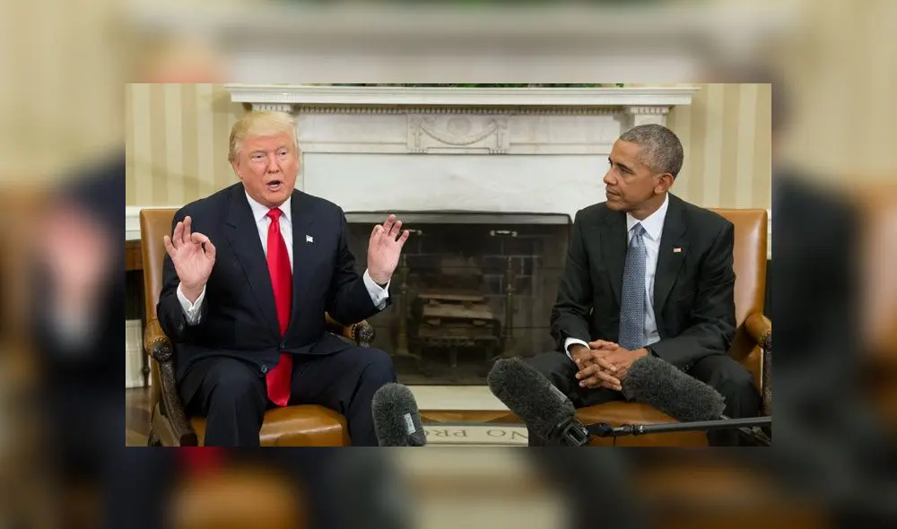 Donald Trump publica fotomontaje de Obama ‘espiándolo’ y hace estallar Twitter Donald Trump publica fotomontaje de Obama ‘espiándolo’ y hace estallar Twitter