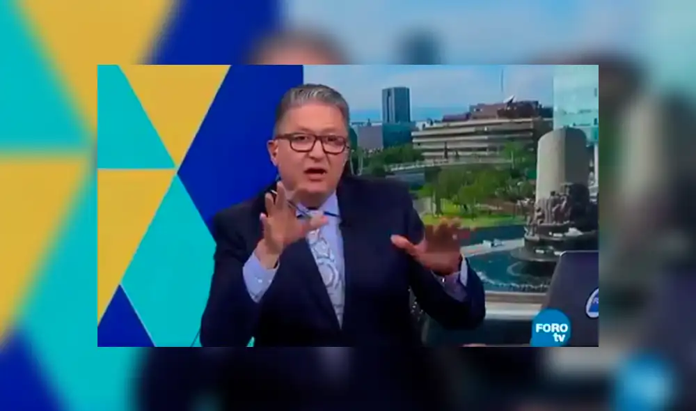 YouTube: la reacción de un periodista al ser sorprendido en vivo por el terremoto en México [VIDEO]