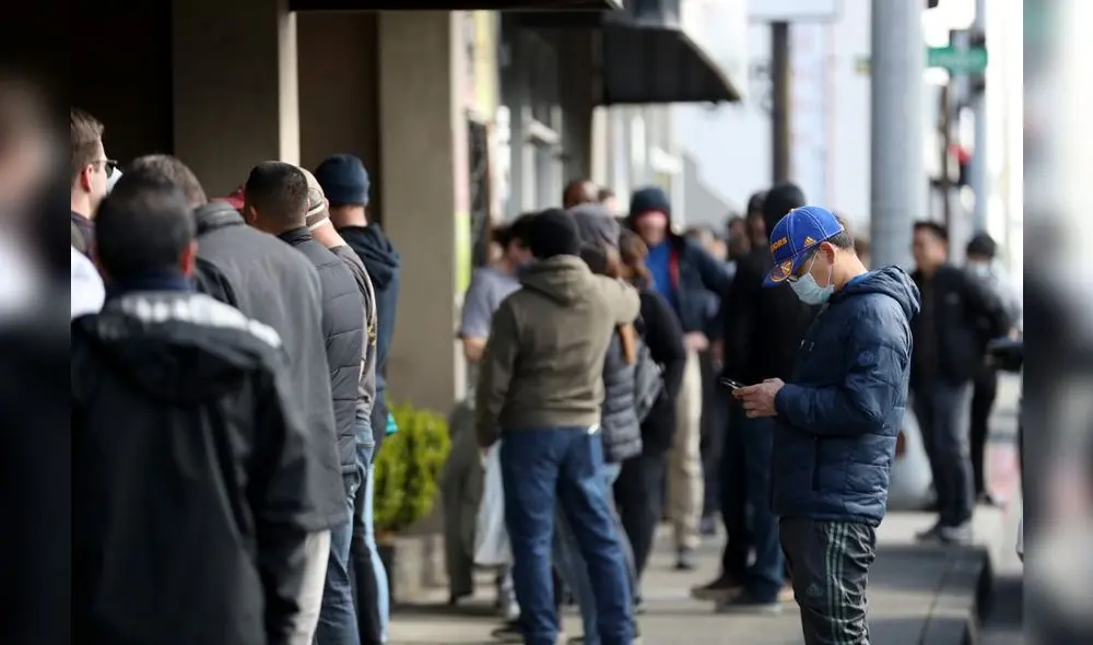 Estados Unidos es el país con la mayor cantidad de contagios en el mundo y el 86% de los casos en el continente. Foto: AFP.