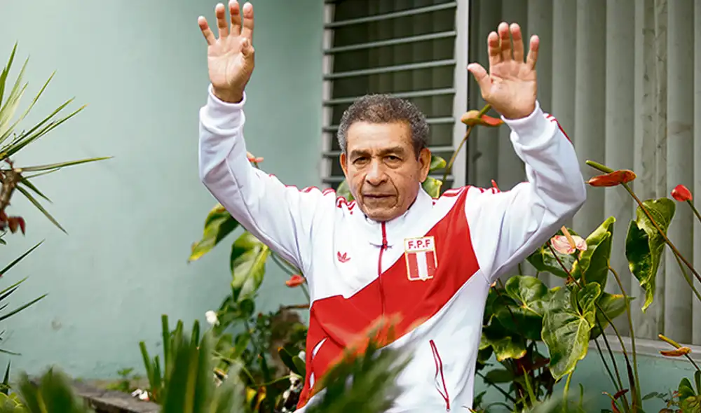 Agasajo. Hoy domingo, Día del Padre, don Héctor estará en casa, con sus hijas, sus nietas y una bisnieta. Foto: Félix Contreras