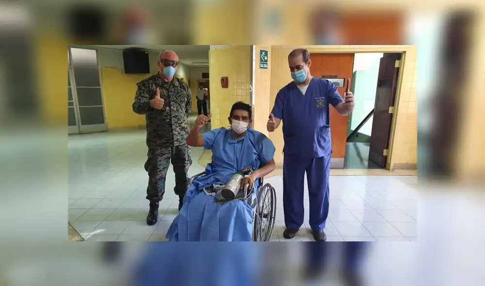 Personas recuperadas en el Hospital Naval. Créditos: Óscar Chumpitaz. Personas recuperadas en el Hospital Naval. Créditos: Óscar Chumpitaz.