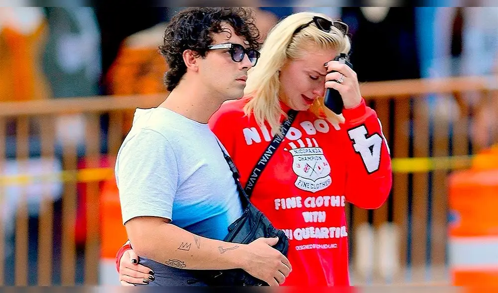 Sophie Turner y Joe Jonas desconsolados por terrible tragedia [FOTOS]