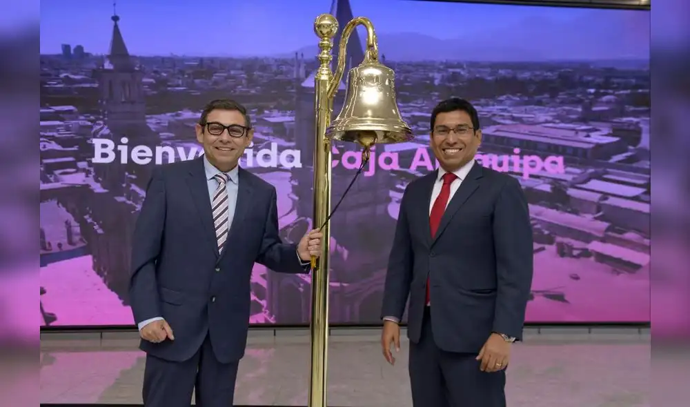Representantes de Caja Arequipa. Foto: Caja Arequipa