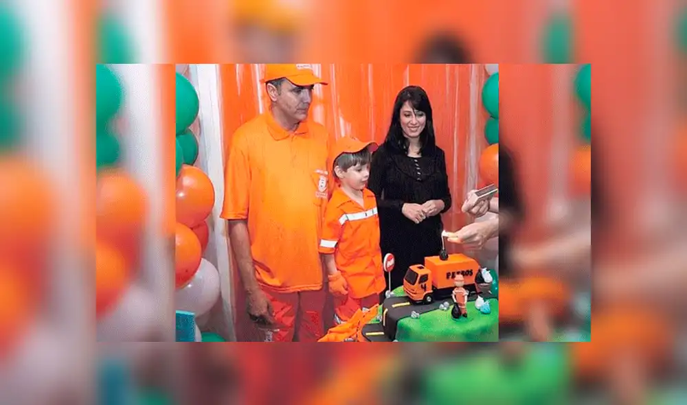 Facebook viral: niño celebra su cumpleaños con la temática del oficio de su padre y conmueve a miles [FOTOS]