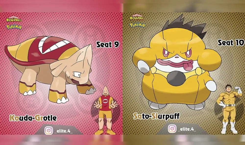 My Hero Academia: Artistas fusionan a personajes con Pokémon de nueva generación [FOTOS]