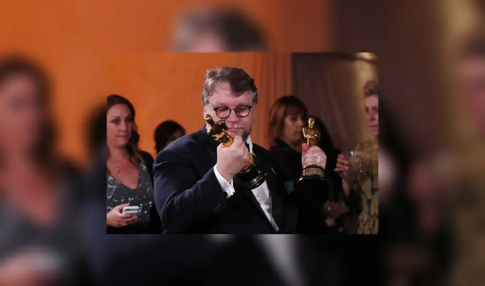 Guillermo del Toro, luego de ganar por la película 'La forma del agua'. (Foto: Reuters) Guillermo del Toro, luego de ganar por la película 'La forma del agua'. (Foto: Reuters)