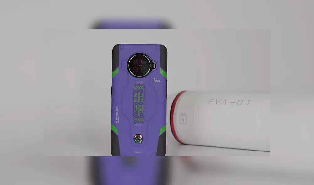 El teléfono inspirado en Neon Genesis Evangelion está disponible en Japón.