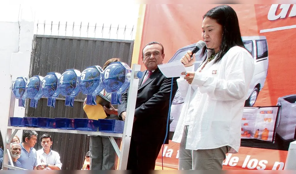 Fuji-rifa que organizó Keiko Fujimori fue para ocultar US$ 1 millón de Odebrecht