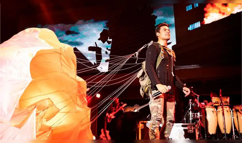 Carlos Rivera ofrece espectacular concierto número 100 en Argentina. Foto: Instagram