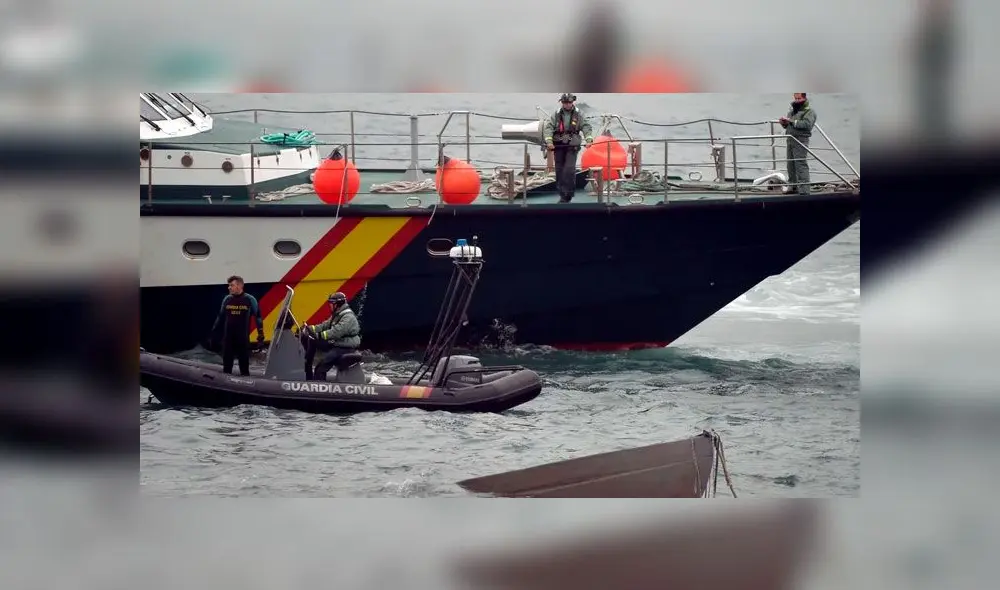 En el narcosubmarino había 3 toneladas de cocaína. Foto: Difusión En el narcosubmarino había 3 toneladas de cocaína. Foto: Difusión