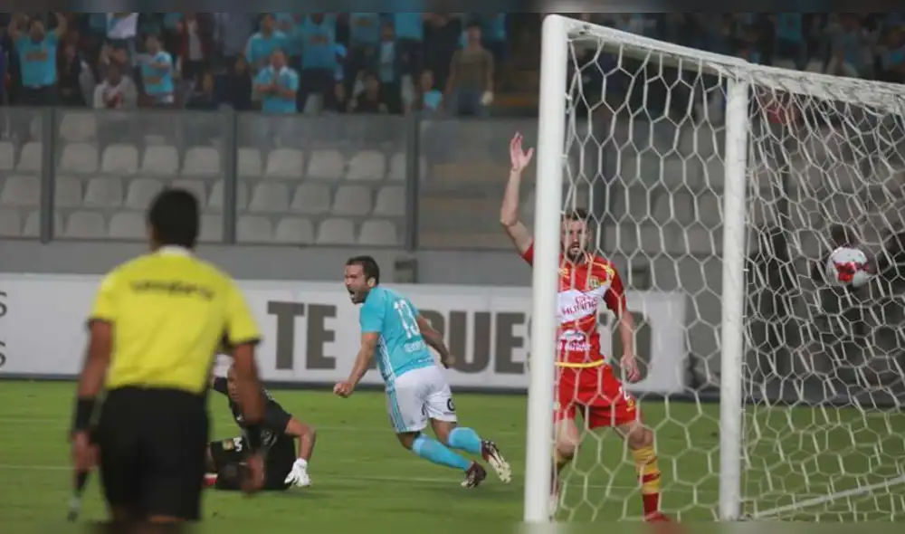 Sporting Cristal vs Sport Huancayo: Renzo Revoredo le dio el titulo a los celestes [VIDEO]