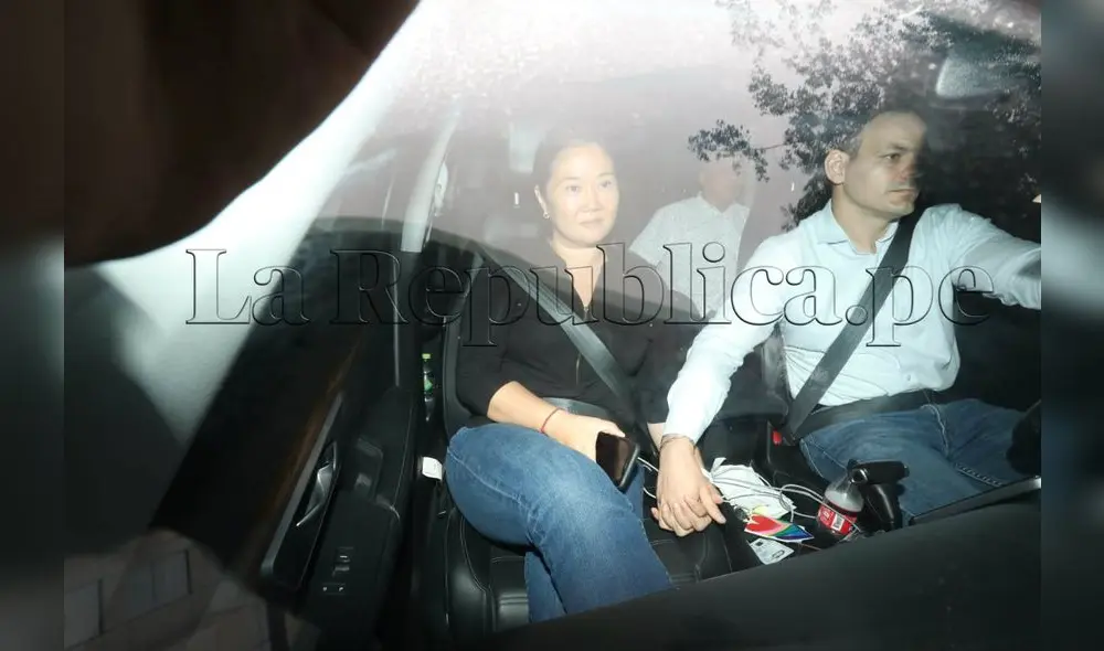 Keiko Fujimori se dirige a la Sala Penal Nacional donde leen fallo sobre pedido de prisión preventiva en su contra. Foto: Aldair Mejía.