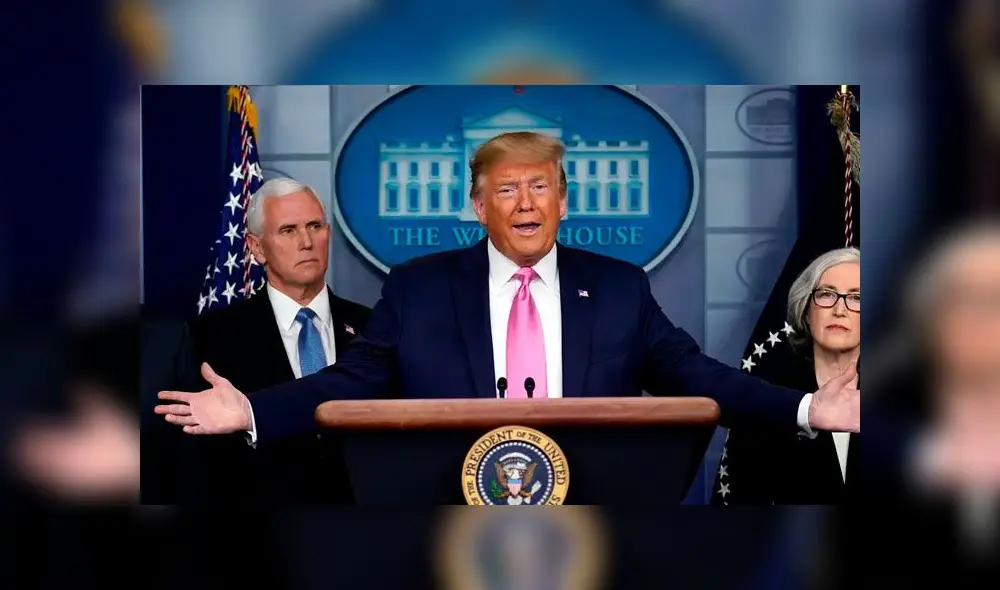 Donald Trump brinda conferencia de prensa en la Casa Blanca. Donald Trump brinda conferencia de prensa en la Casa Blanca.