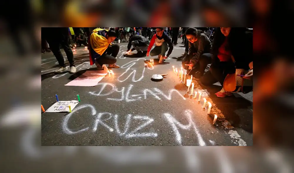 Dilan Mauricio Cruz Medina fue herido por un agente del Esmad de Colombia