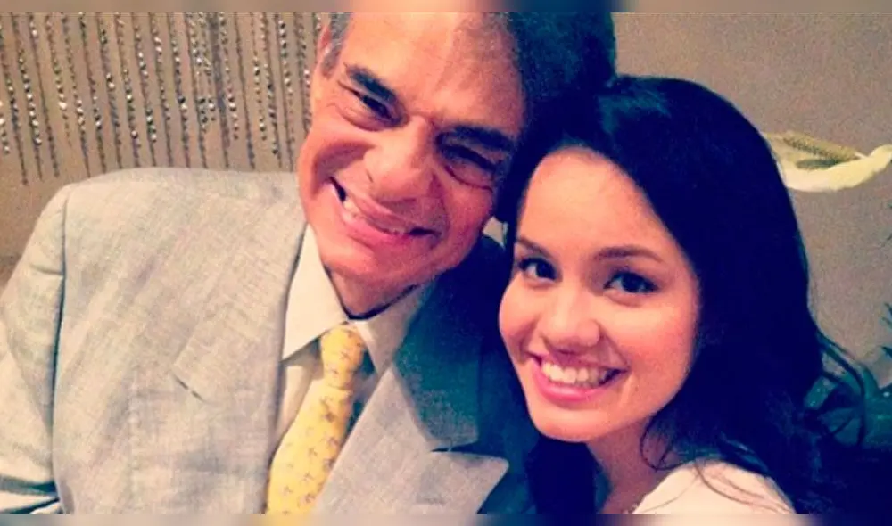 José José junto a su última hija Sarita Sosa