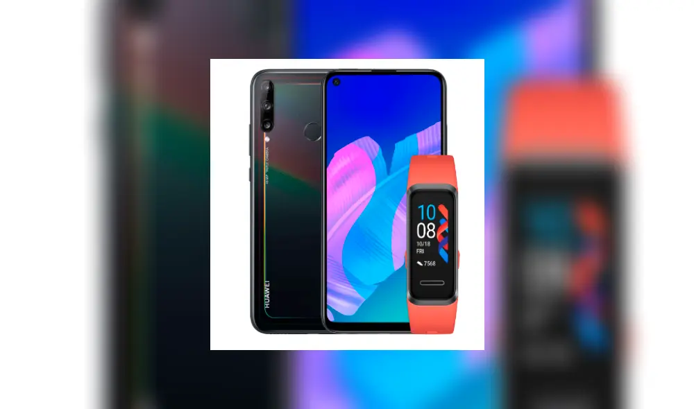 Los clientes que compren el Huawei P40 Lite E en preventa, recibirán un Huawei Band 4 de regalo.