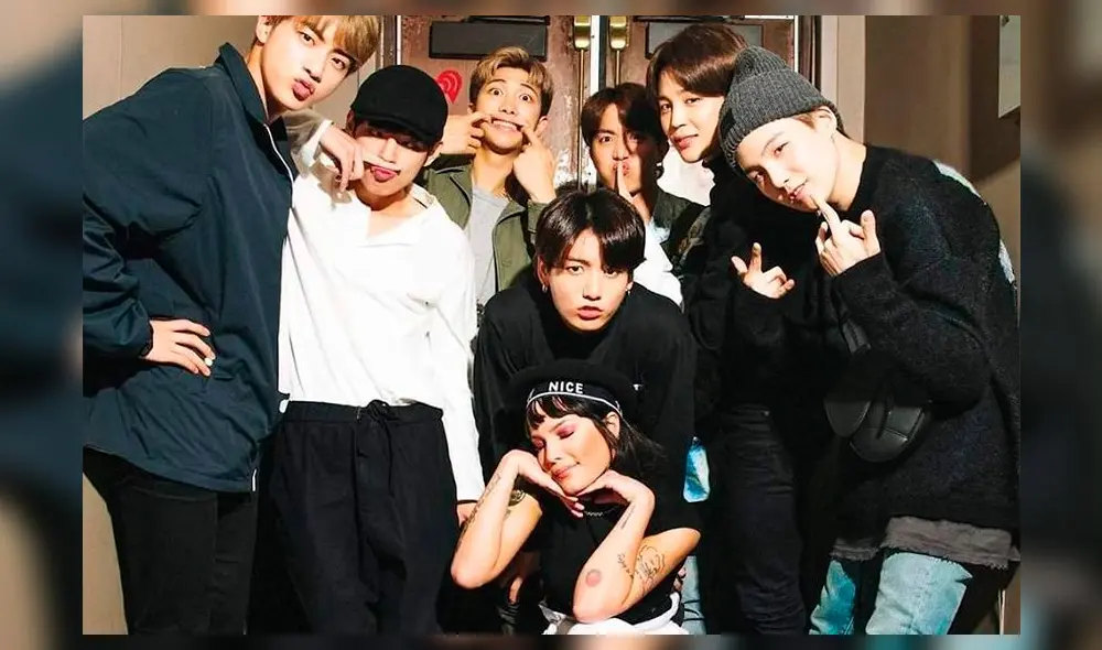 BTS y Halsey demuestran su amistad con emotivos regalos.
