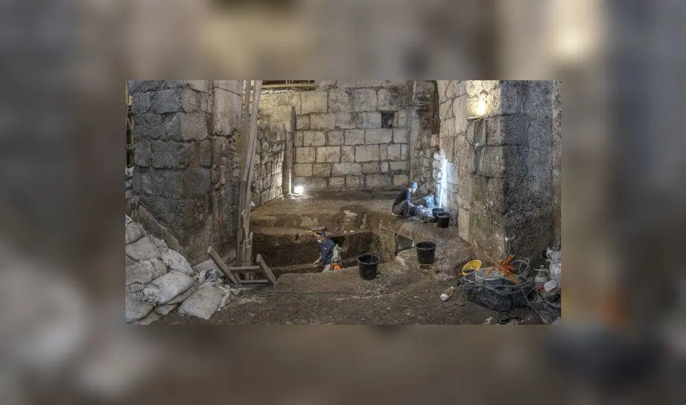 Se especula que el área mayor sería un sitio de reunión como una sala de alimentos hasta la vivienda de un personaje influyente. Foto: Israel Antiquities Authority Se especula que el área mayor sería un sitio de reunión como una sala de alimentos hasta la vivienda de un personaje influyente. Foto: Israel Antiquities Authority
