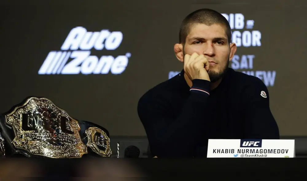 Khabib Nurmagomedov. Khabib Nurmagomedov.