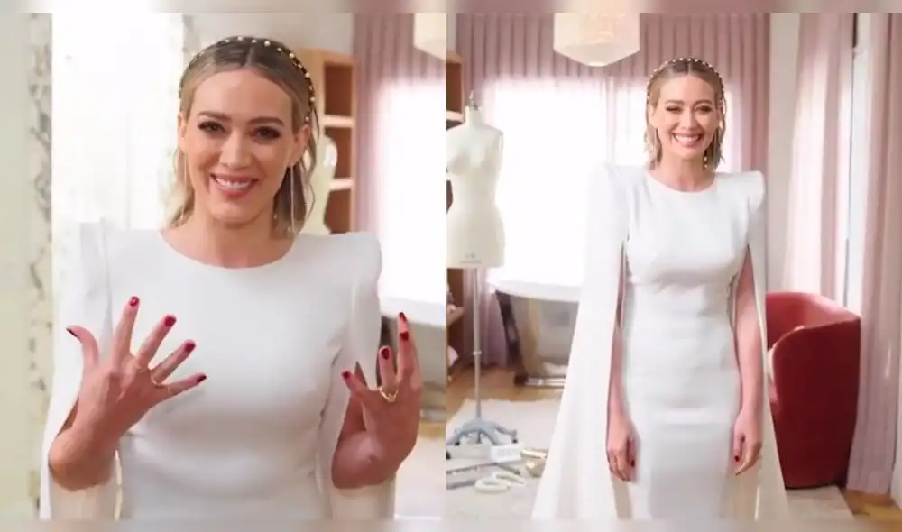 Hilary Duff revela detalles de su reciente matrimonio