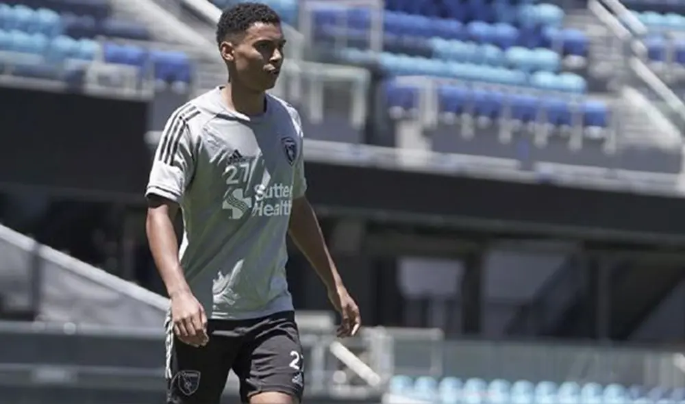 Marcos López llegó al cuadro estadounidense en 2019. Foto: San José Earthquakes.
