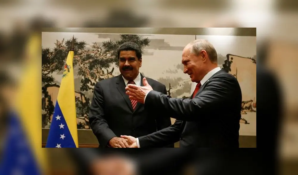 Nicolás Maduro y Vladimir Putin. Foto: difusión. Nicolás Maduro y Vladimir Putin. Foto: difusión.