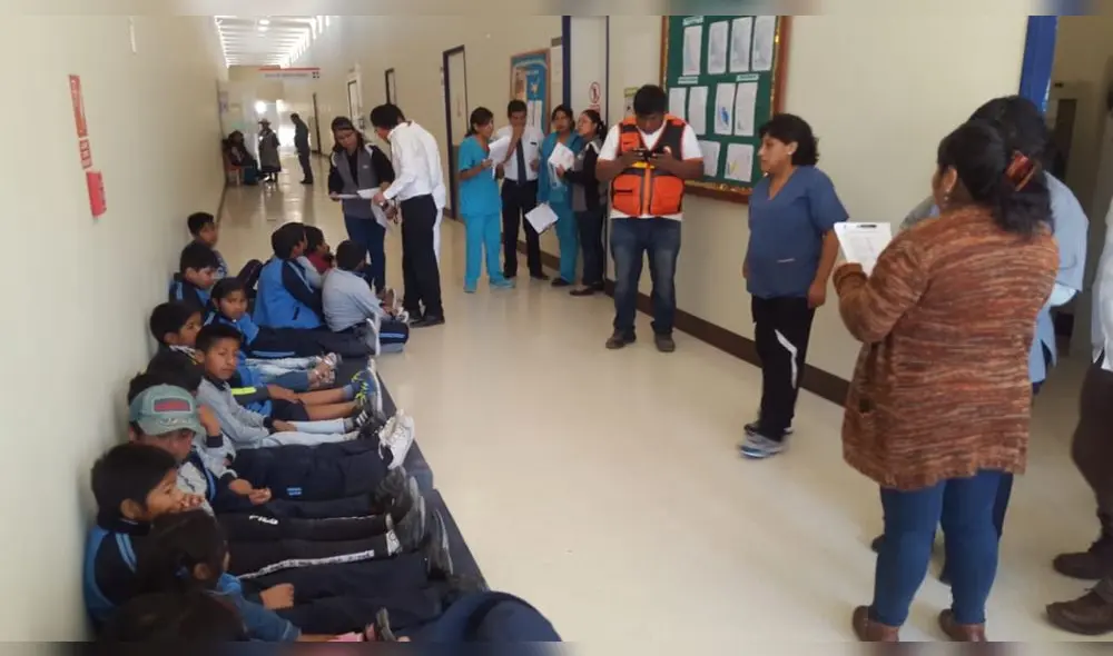 Intoxicación de escolares en Moquegua Intoxicación de escolares en Moquegua