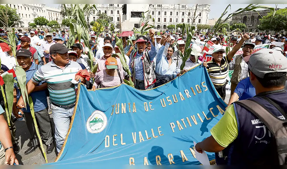 Agricultores dan tregua al gobierno para atender demandas