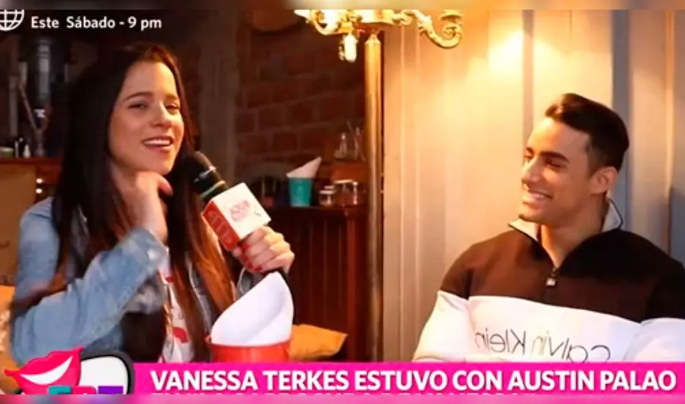 Austin Palao coquetea con Vanessa Terkes: “¿Tú crees que beso bien?” Austin Palao coquetea con Vanessa Terkes: “¿Tú crees que beso bien?”