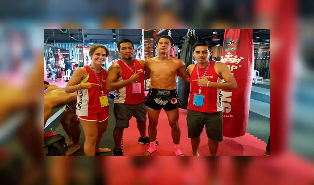 Perú venció a Líbano en torneo de Muay Thai que se disputa en Tailandia