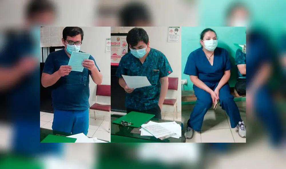 Los tres galenos fueron retenidos y conducidos a la comisaría del sector. Los tres galenos fueron retenidos y conducidos a la comisaría del sector.