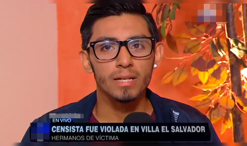 Hermano de empadronadora que sufrió abuso arremete contra jefe del INEI [VIDEO]