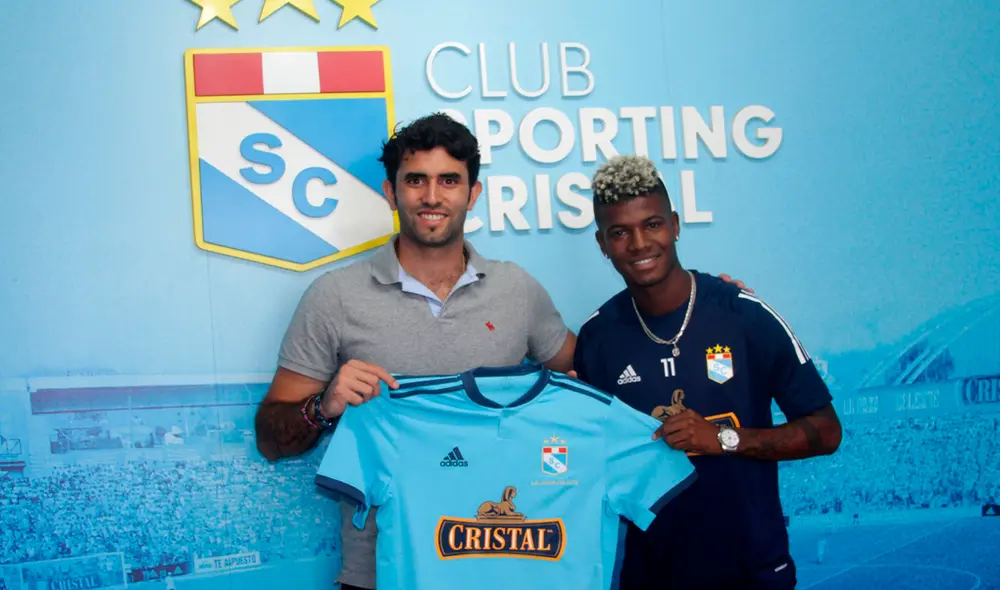 Washington Corozo estará vinculado a Sporting Cristal hasta el 2023. | Foto: @ClubSCristal Washington Corozo estará vinculado a Sporting Cristal hasta el 2023. | Foto: @ClubSCristal