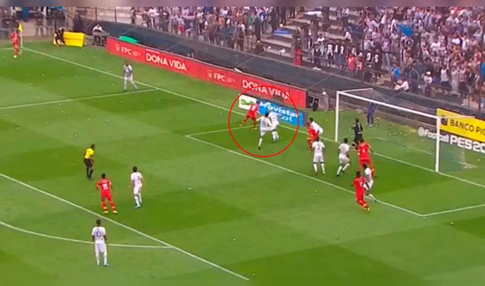 Alianza Lima vs. Sport Huancayo: Gol de Manuel Corrales para el 1-1.