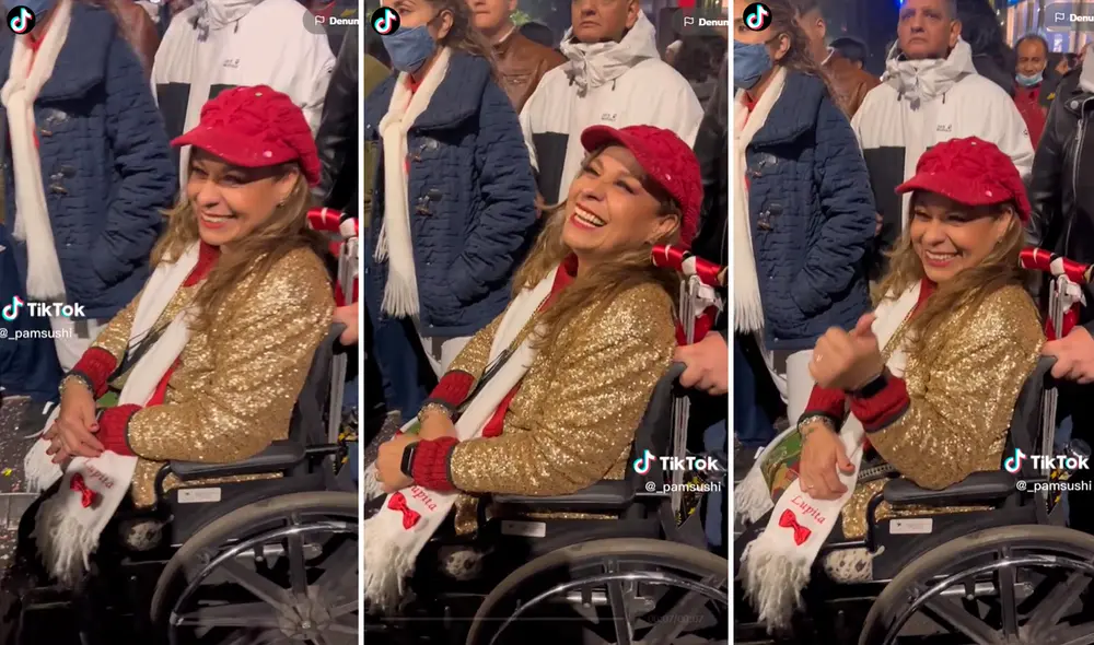 La mujer tomó con mucho humor la broma. Foto: composición de LR/captura de TikTok/@_pamsushi