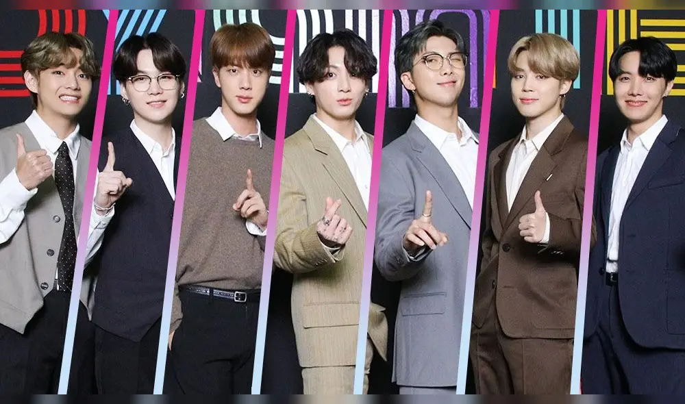 Entérate sobre las acciones de Namjoon, Jin, Jimin, Yoongi, Hobi, Taehyung y Jungkook de BTS en Big Hit Entertainment. Créditos: Dispatch